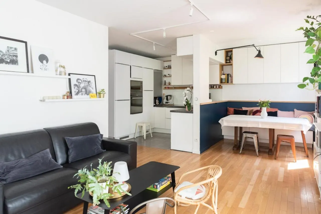 Apartment Spacious T3 Of 83 M2 With Garden Paris