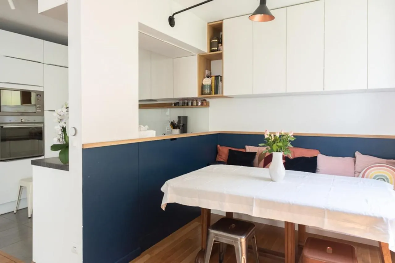 Spacious T3 Of 83 M2 With Garden Paris Apartment